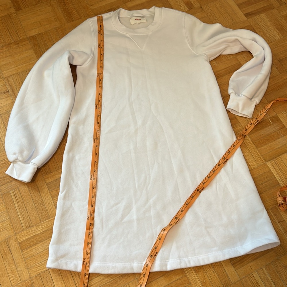 Xirena White Long Sleeve Dress - Picture 3 of 13